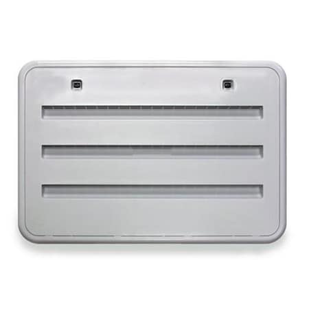 Norcold NORCOLD 621156PW Refrigerator Vent; Polar White N6D-621156PW